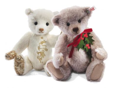 steiff xmas bears